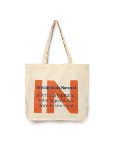 Bolsa algodón con asas IN 40x35x6cm.