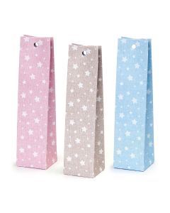 Estuche estrellas disponible en varios colores  3,5x14x3,5cm. min.25