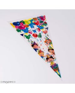 Coni per feste per ragazzi e ragazze 42x20cm prezzo x 100 un