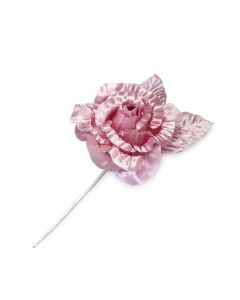 Flor solapa Amelia malva min.12