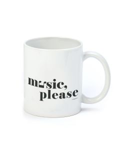 Taza cerámica Music, Please en caja regalo