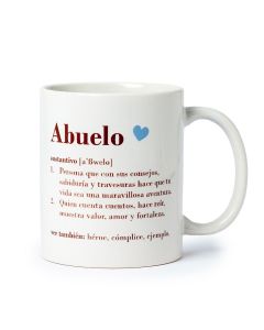 Taza cerámica Abuelo definición