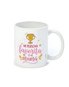 Tazza in ceramica Mamá persona favorita confezione regalo