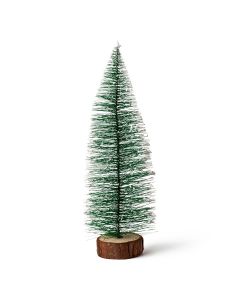 Árbol de Navidad grande 25cm. con base de madera