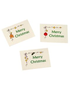 Tarjetas precortadas Linea Christmas1hj=36tarj. min.5
