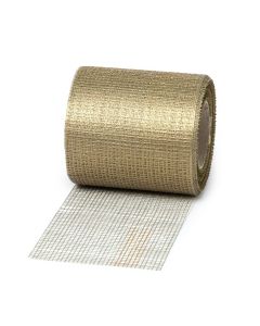 C. rejilla plástica 80mmx25m oro