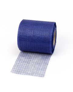 Cinta rejilla plástica 80mmx25m azul marino