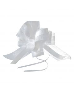 Lazo automatico blanco 50mmx15un.