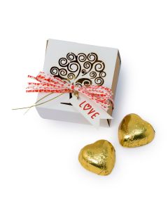 Paper box tree of life LOVE card 2 cora-choc
