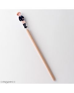 Lápiz madera niño Comunión pantalón corto 24cm. min.6