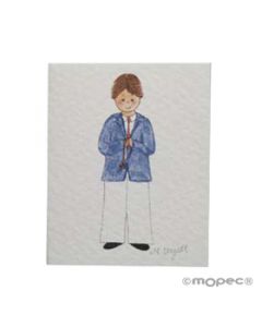 Tarjeta librito niño preciox100u. min.100 WEBPROMO