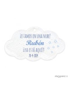 Etiquetas pizarra 4x2,2cm. (precio x bolsa 150 etiq.)