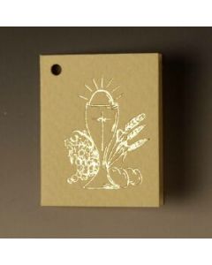 Tarjeta beige com. espiga precio de 100uds WEB PROMO