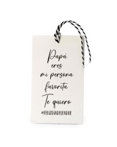 Greeting card  Dia del Padre  6x10cm