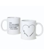 Tazza in ceramica Mamma cuore in confezione regalo
