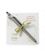 Green marker pointer mobile holder personalized card