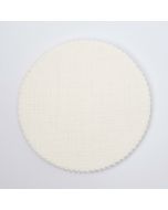 Pañuelo rejilla blanco 22cm., min.100