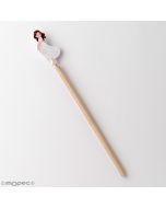 Communion fille crayon en bois tenant jupe 24cm. min.6